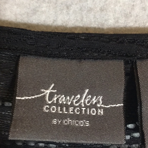 CHICO’S TRAVELERS Animal Print & Lace Versatile Extra Long Line Tunic Top - Picture 13 of 16